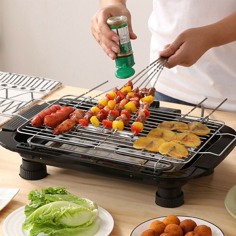 Fondue Set Electric - Grill électrique multifonction sans fumée domestique