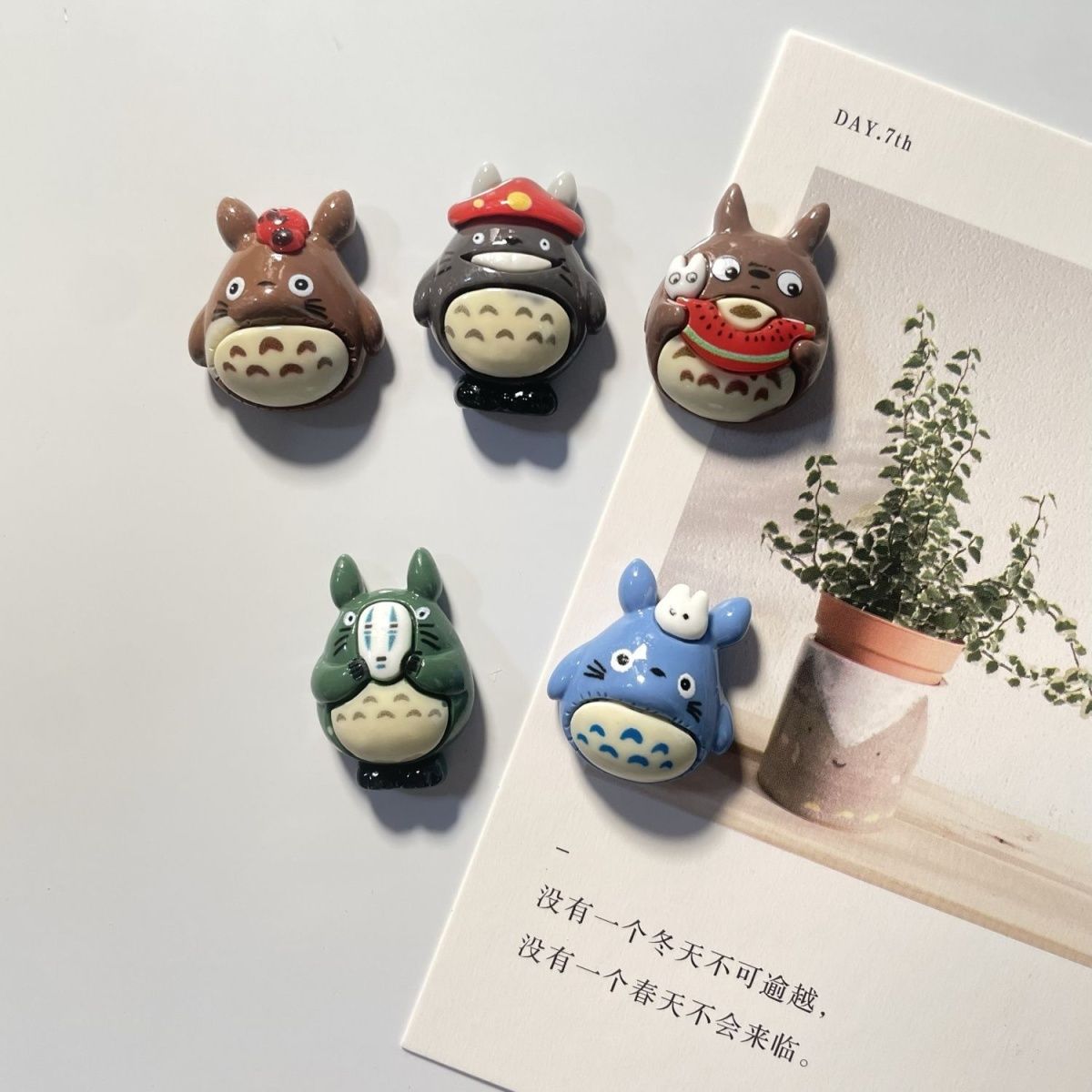 Kitchen Appliances Store - Aimant de réfrigérateur en résine Totoro